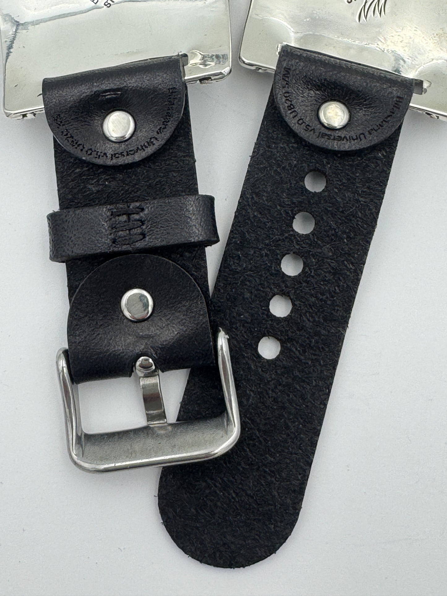 Nelson Morgan 42/44/45/46/49mm Black Onyx Sterling Silver Ultra #57