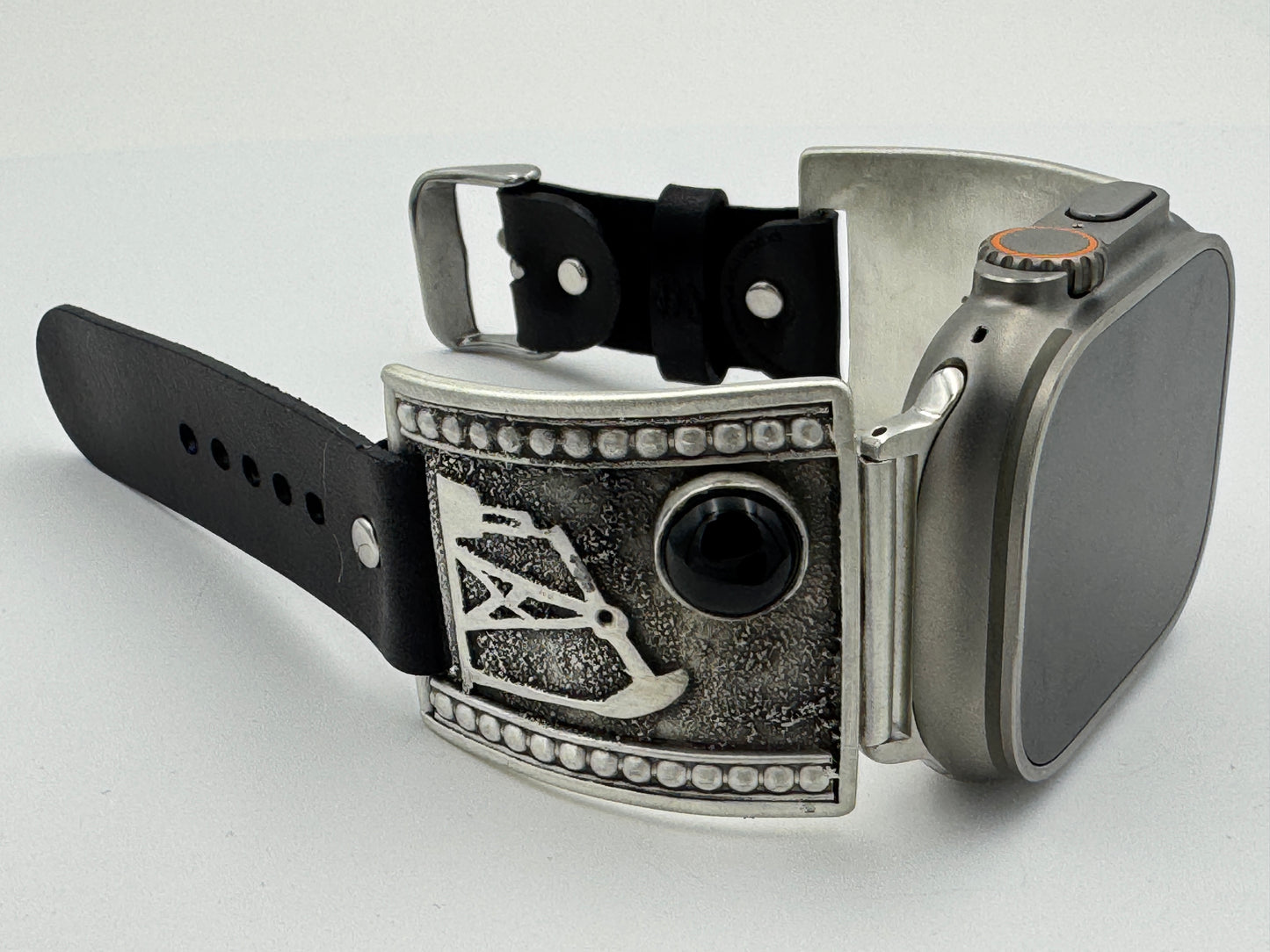 Tony Chino 42/44/45/46/49mm Black Onyx Sterling Silver Ultra #57