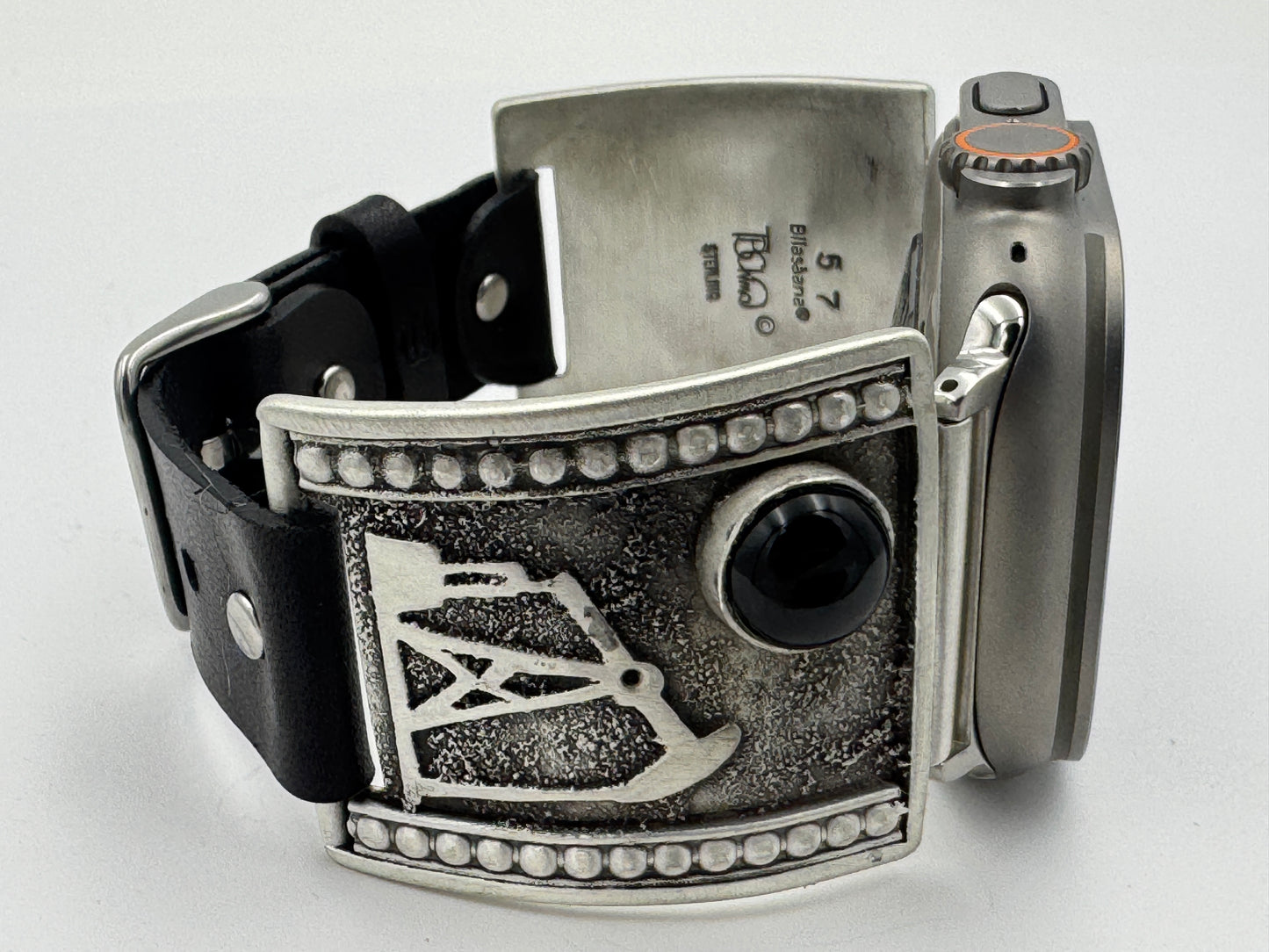 Tony Chino 42/44/45/46/49mm Black Onyx Sterling Silver Ultra #57