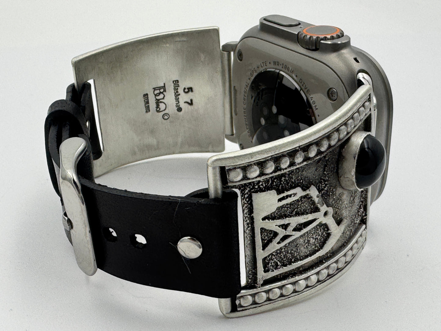 Tony Chino 42/44/45/46/49mm Black Onyx Sterling Silver Ultra #57