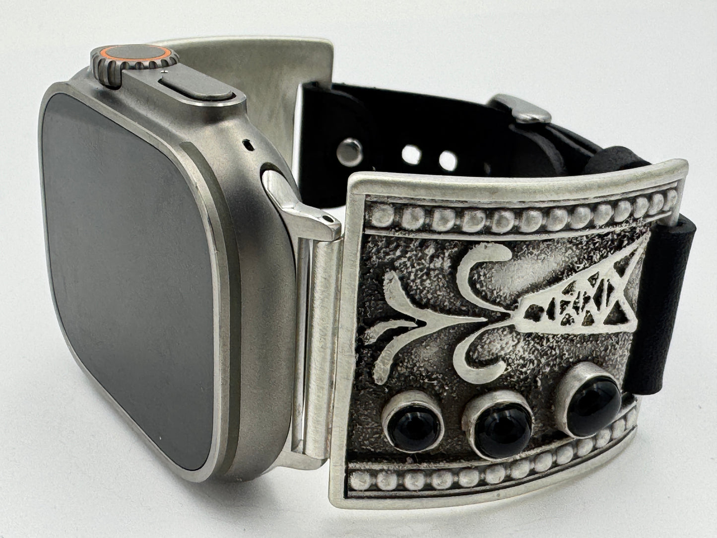 Tony Chino 42/44/45/46/49mm Black Onyx Sterling Silver Ultra #57