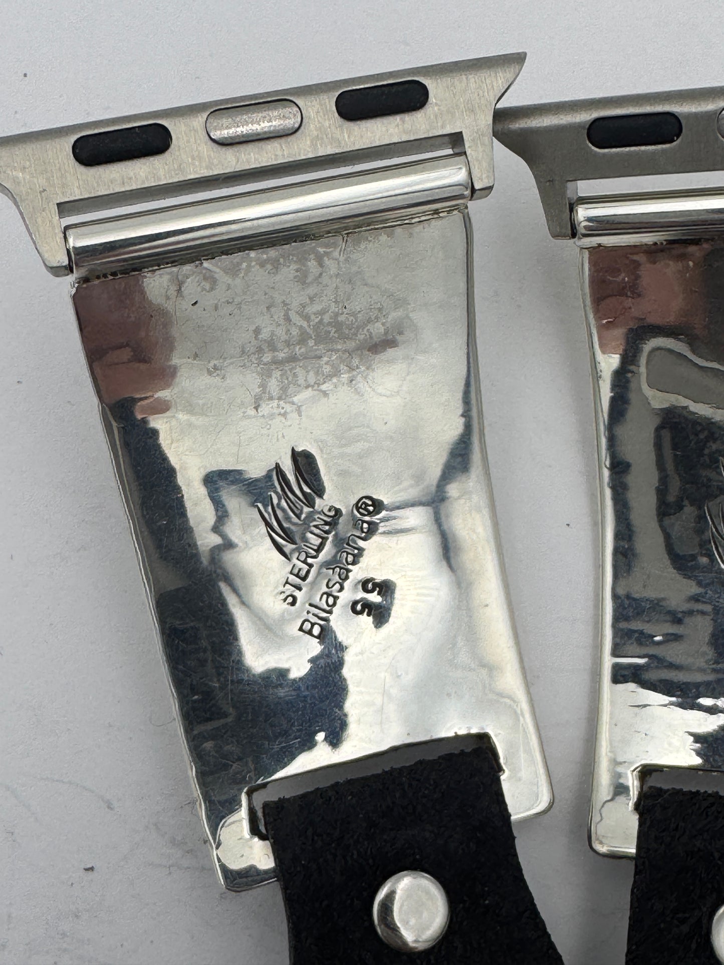 Nelson Morgan 38/40/41mm Unisex Sterling Silver Black Onyx #55