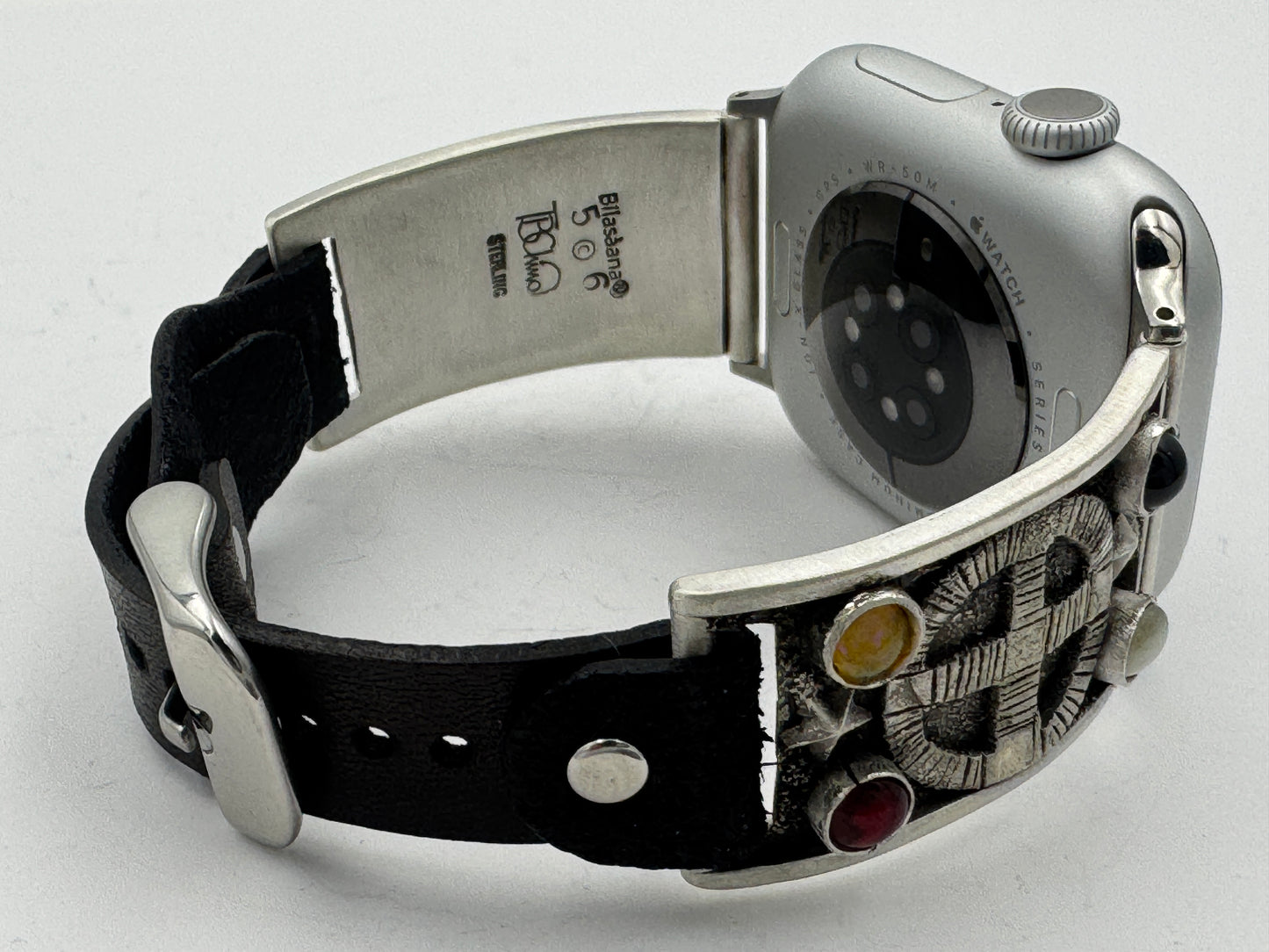 Tony Chino 38/40/41mm Unisex Sterling Silver Medicine Wheel #56