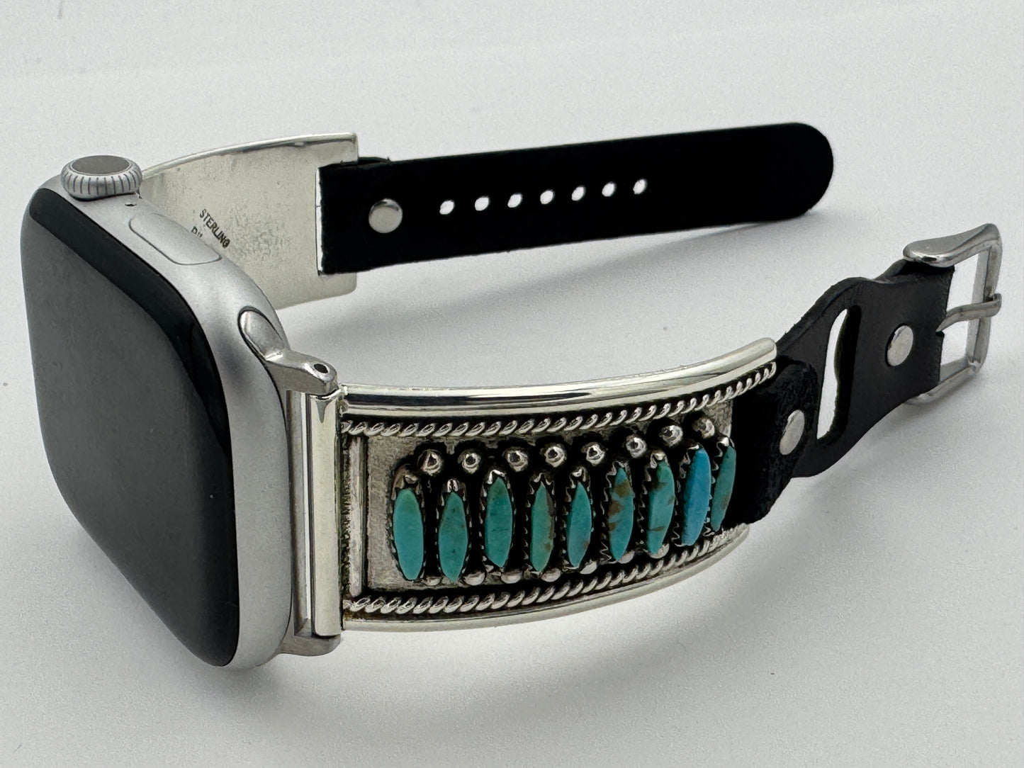 Nelson Morgan 42/44/45mm Unisex Sterling Silver Needle Point #58