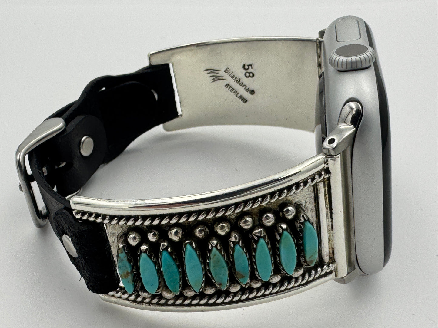 Nelson Morgan 42/44/45mm Unisex Sterling Silver Needle Point #58