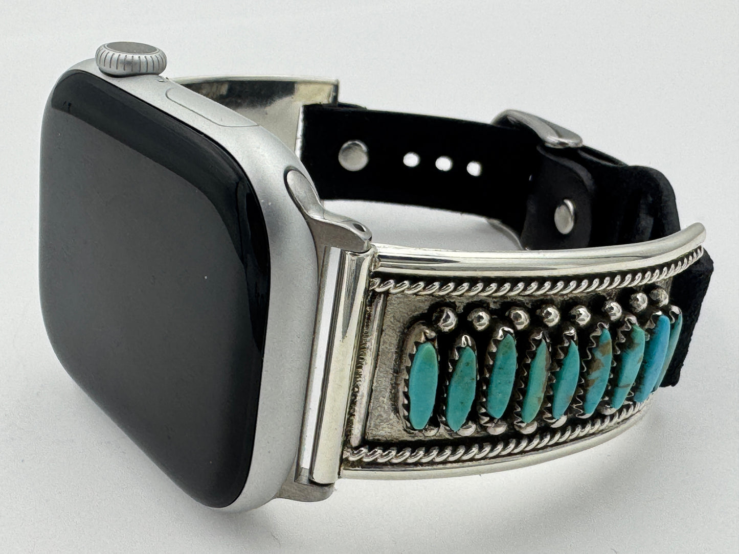 Nelson Morgan 42/44/45mm Unisex Sterling Silver Needle Point #58