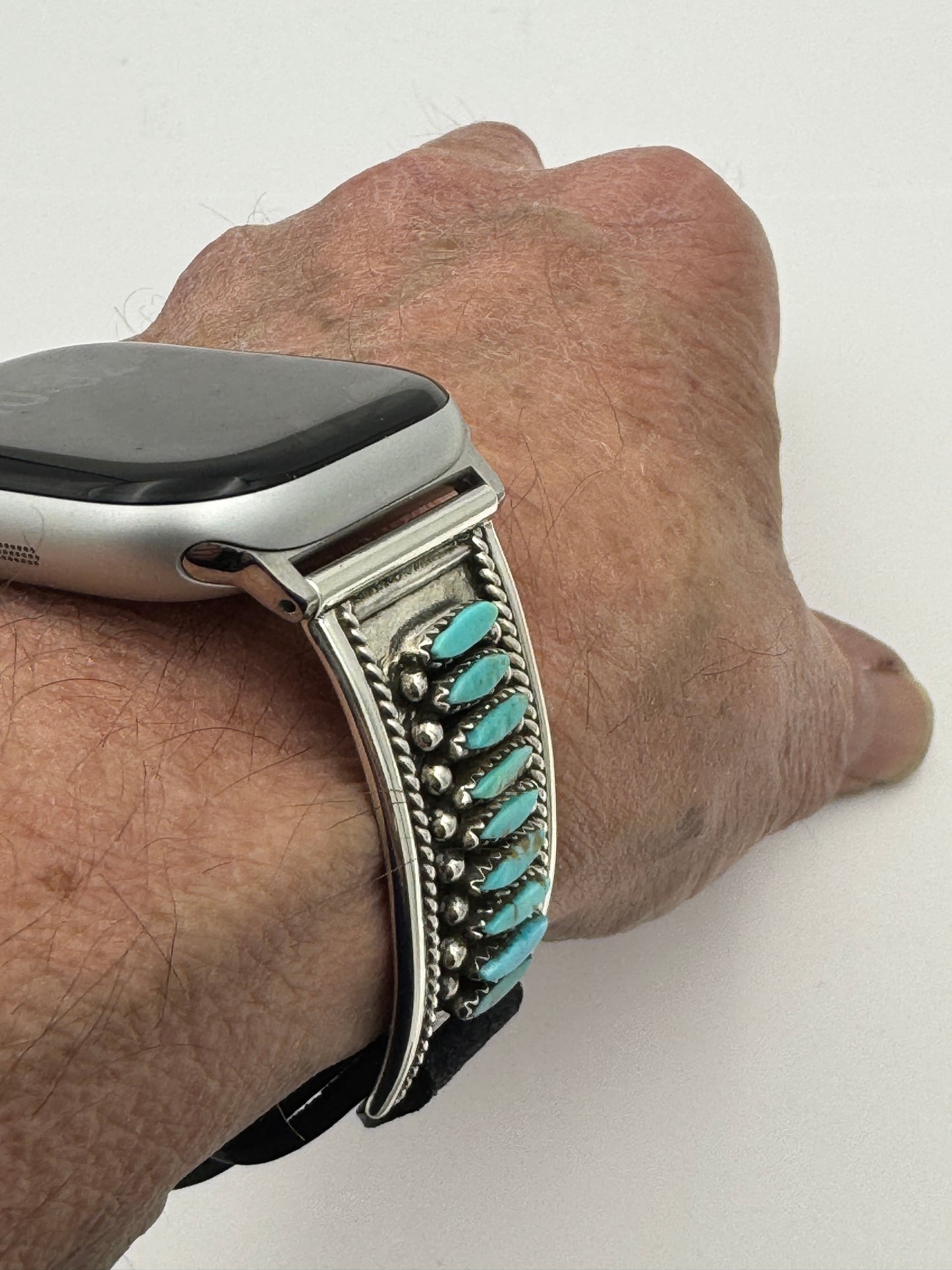 Nelson Morgan 42/44/45mm Unisex Sterling Silver Needle Point #58