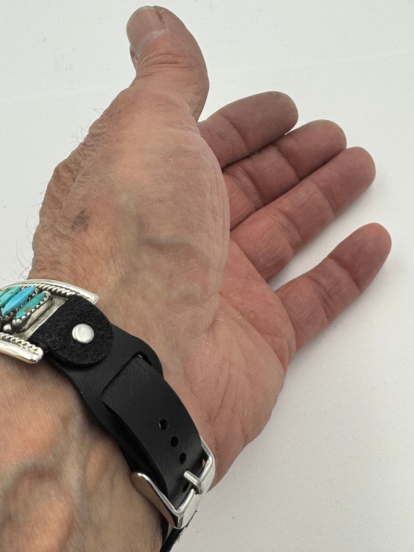 Nelson Morgan 42/44/45mm Unisex Sterling Silver Needle Point #58