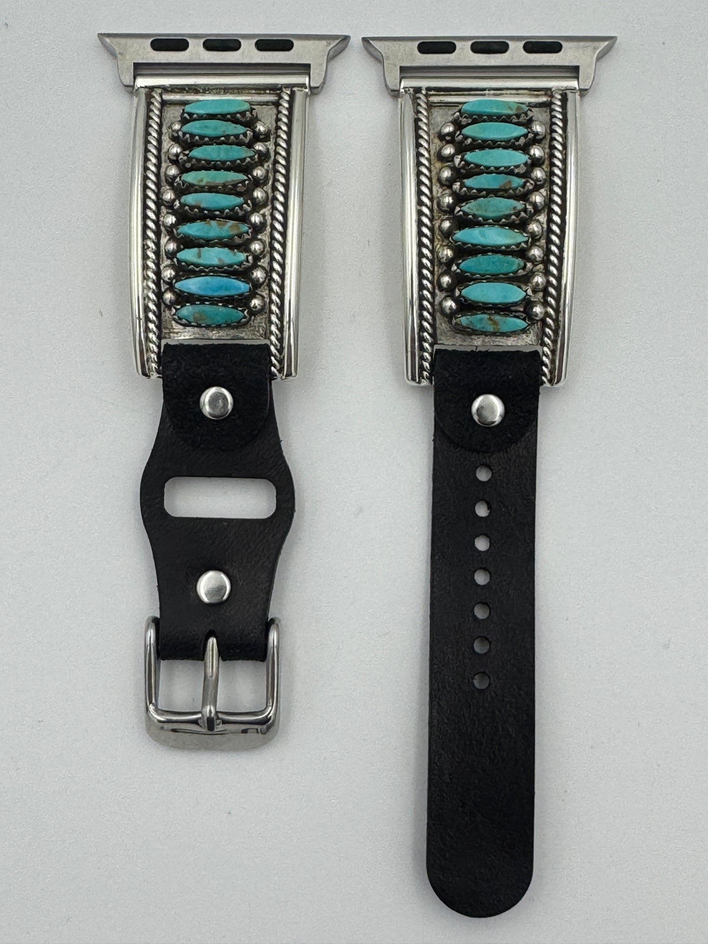 Nelson Morgan 42/44/45mm Unisex Sterling Silver Needle Point #58