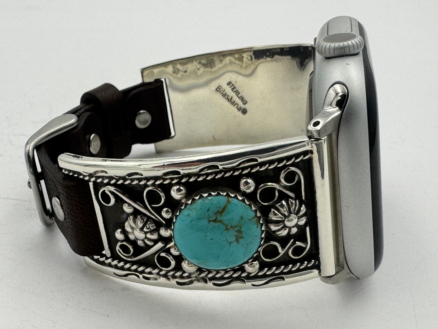 Nelson Morgan 42/44/45mm Unisex Sterling Silver Round Kingman #60