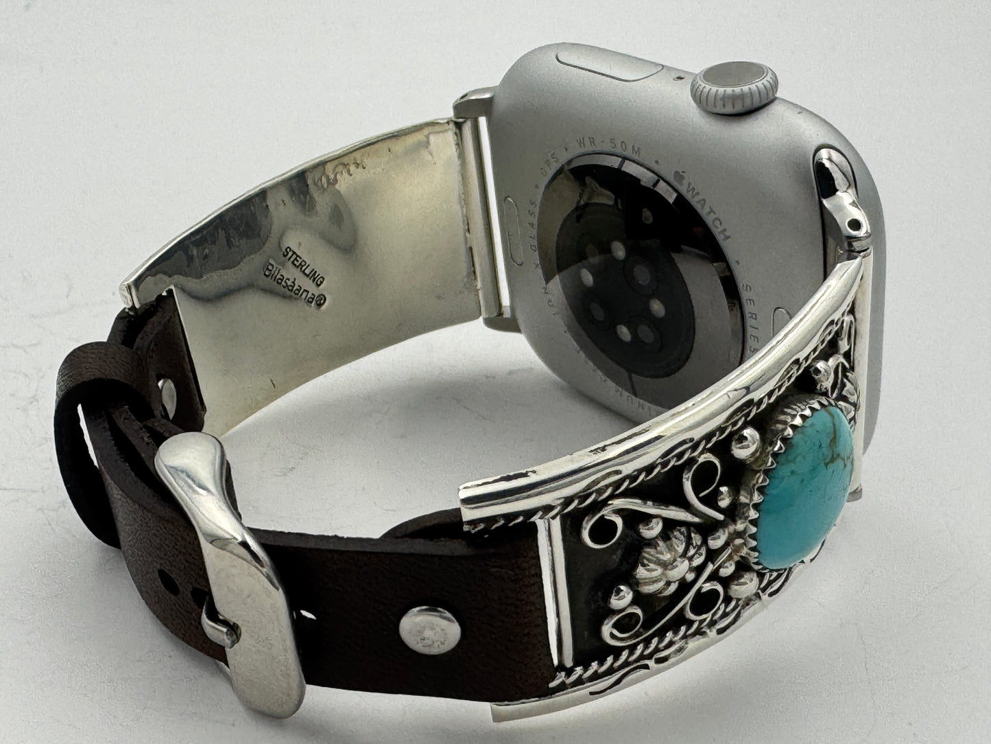 Nelson Morgan 42/44/45mm Unisex Sterling Silver Round Kingman #60