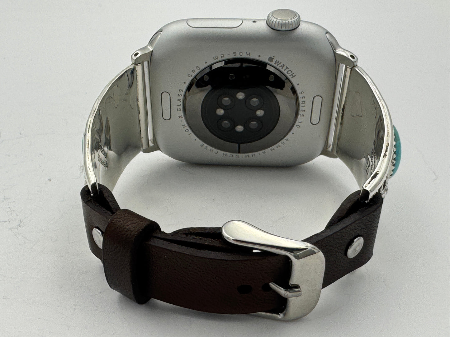 Nelson Morgan 42/44/45mm Unisex Sterling Silver Round Kingman #60