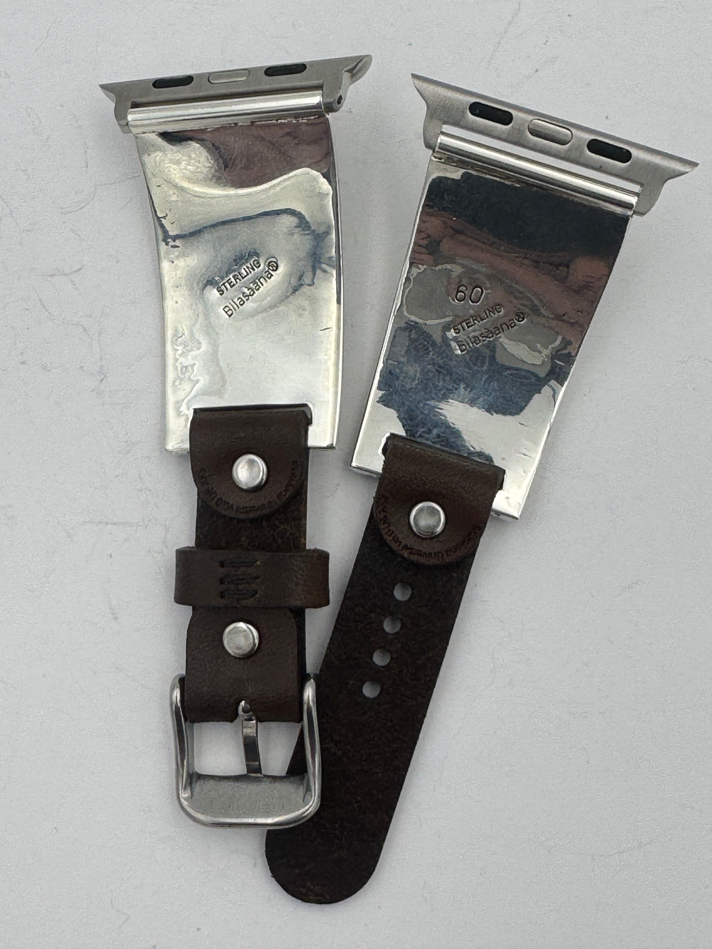 Nelson Morgan 42/44/45mm Unisex Sterling Silver Round Kingman #60