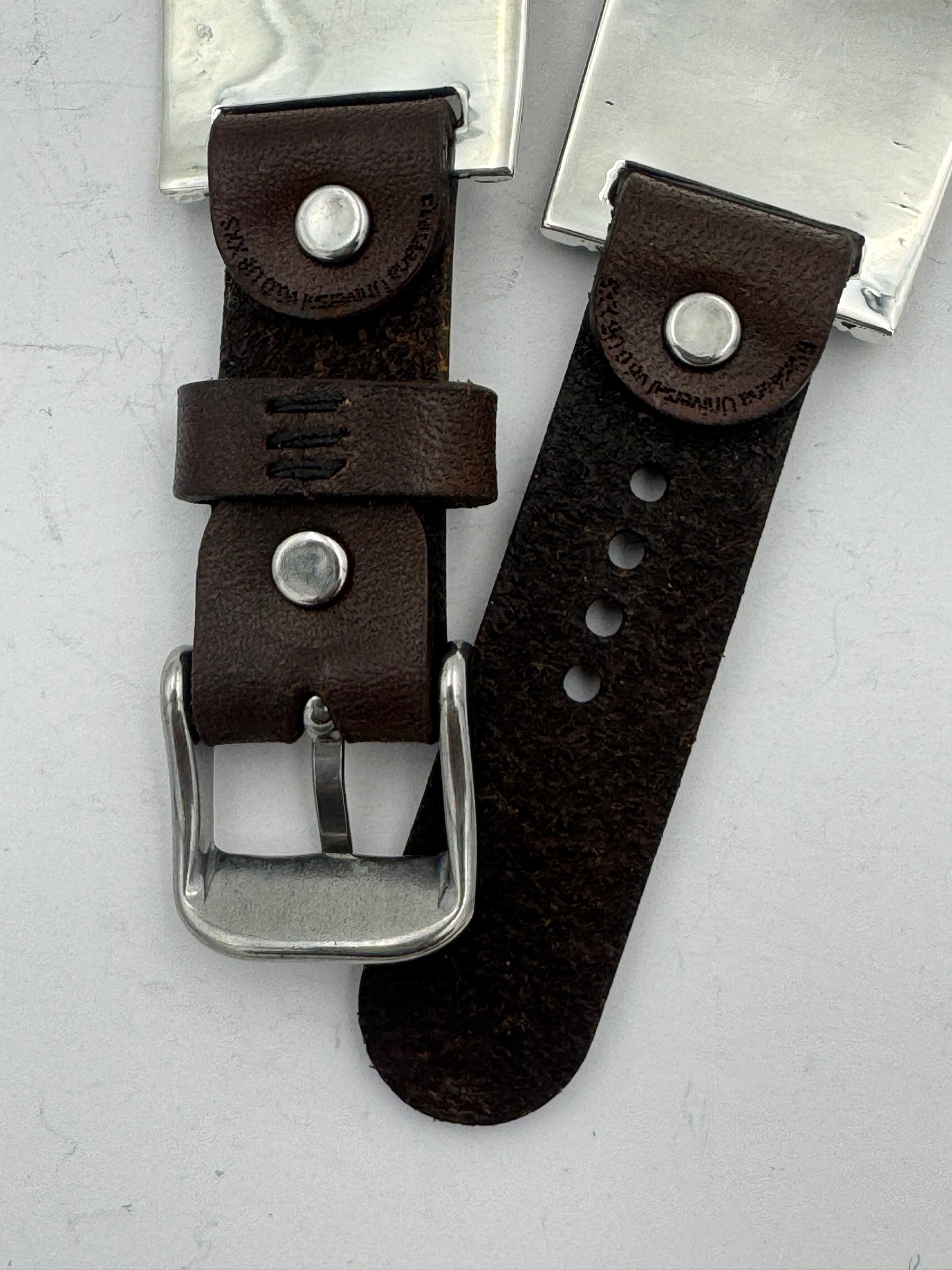 Nelson Morgan 42/44/45mm Unisex Sterling Silver Round Kingman #60