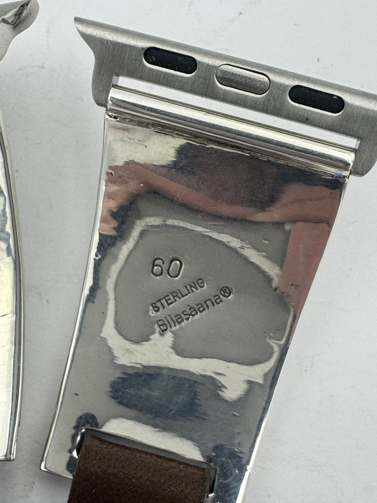 Nelson Morgan 42/44/45mm Unisex Sterling Silver Round Kingman #60