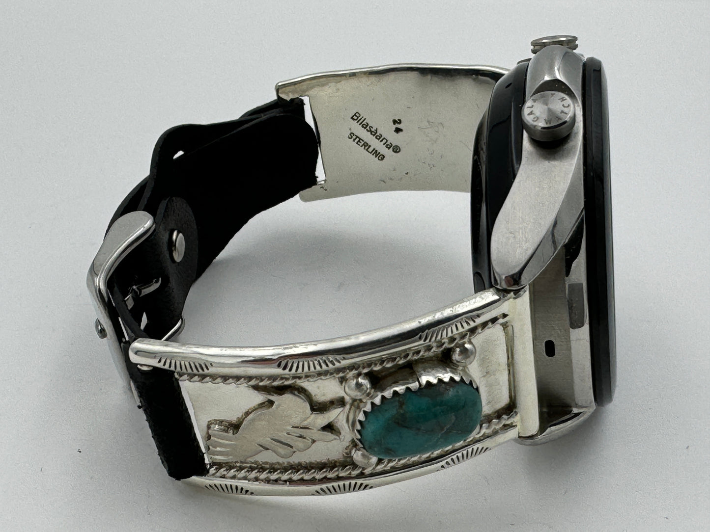 Nelson Morgan Samsung Galaxy 41mm Sterling Silver Bisbee Turquoise #24