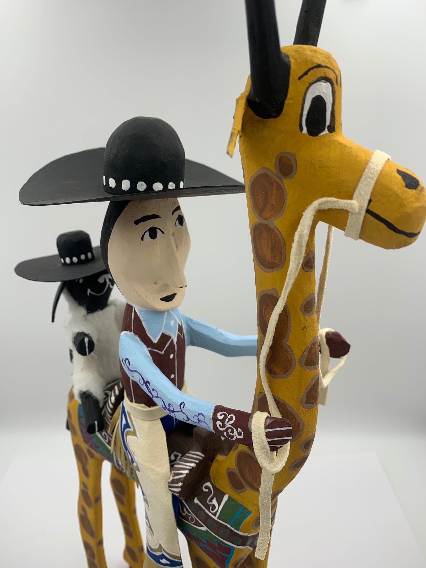 Delbert Buck Giraffe Rider Guy #0003