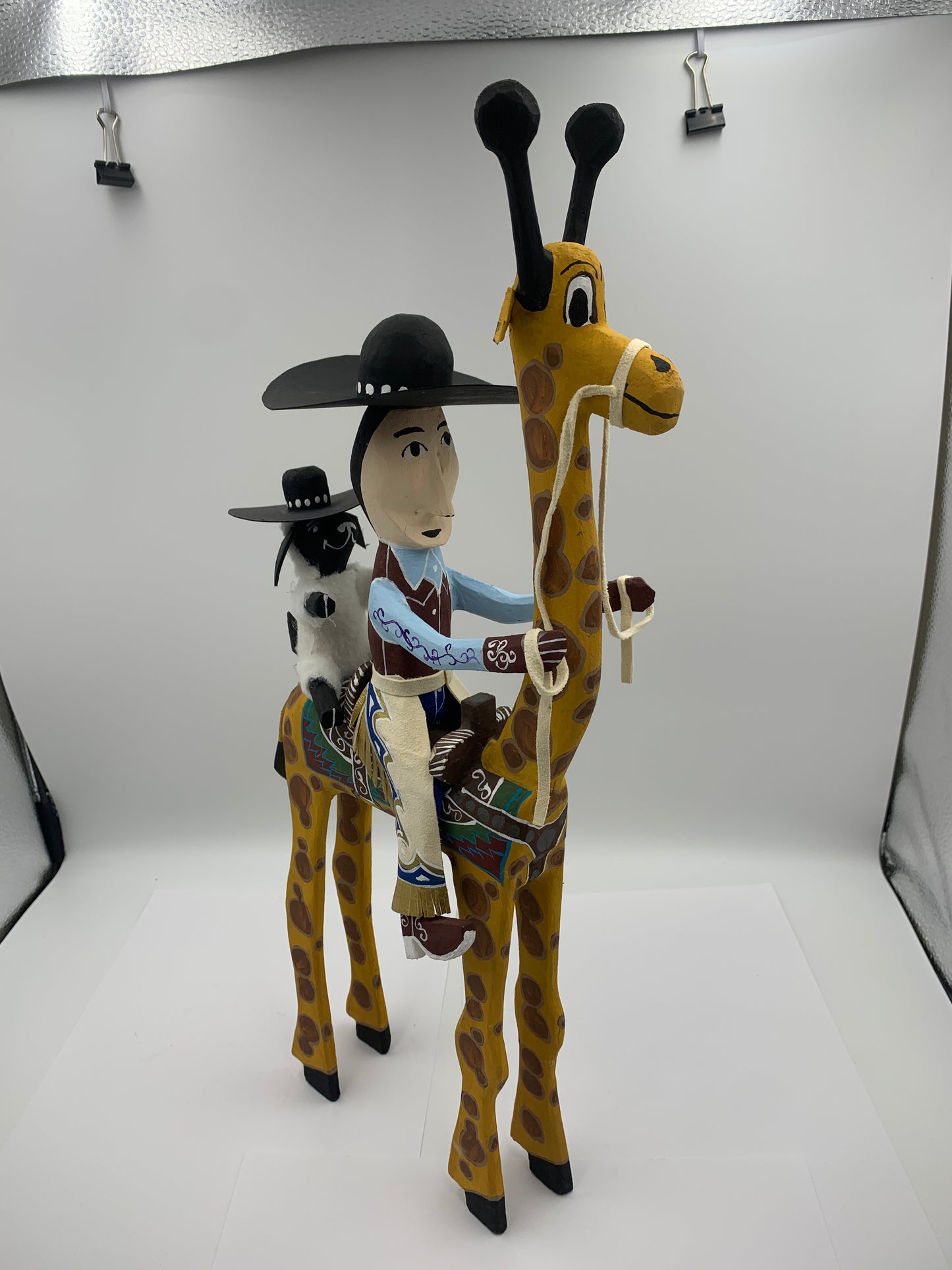Delbert Buck Giraffe Rider Guy #0003
