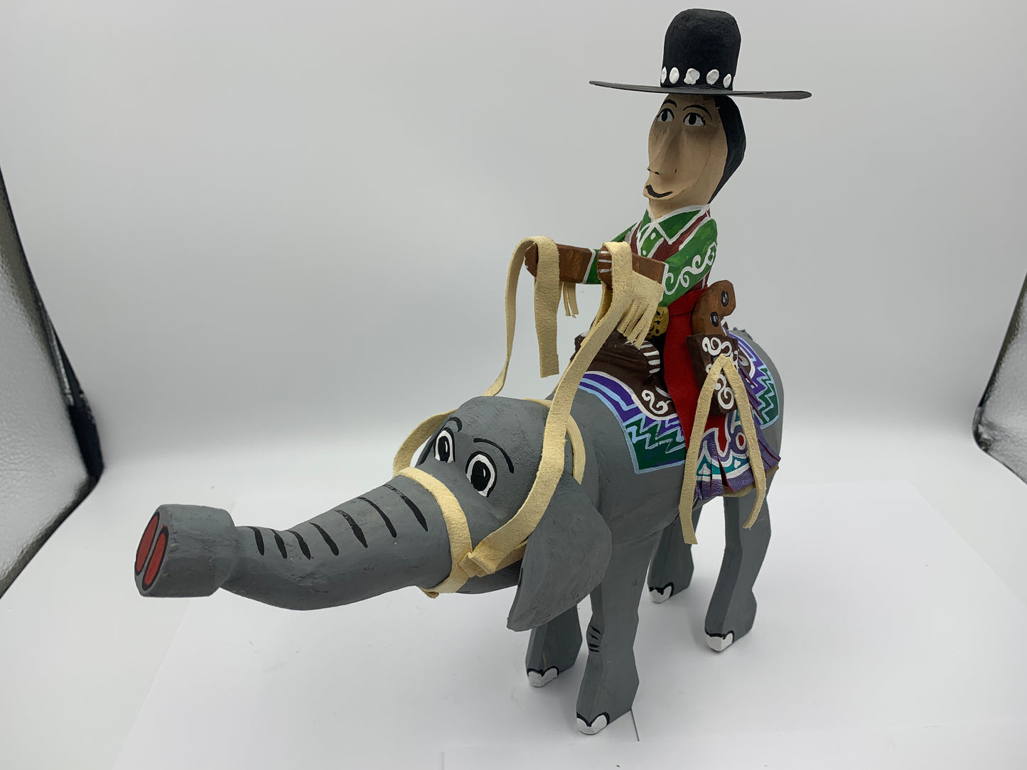 Delbert Buck Elephant Rider #0005