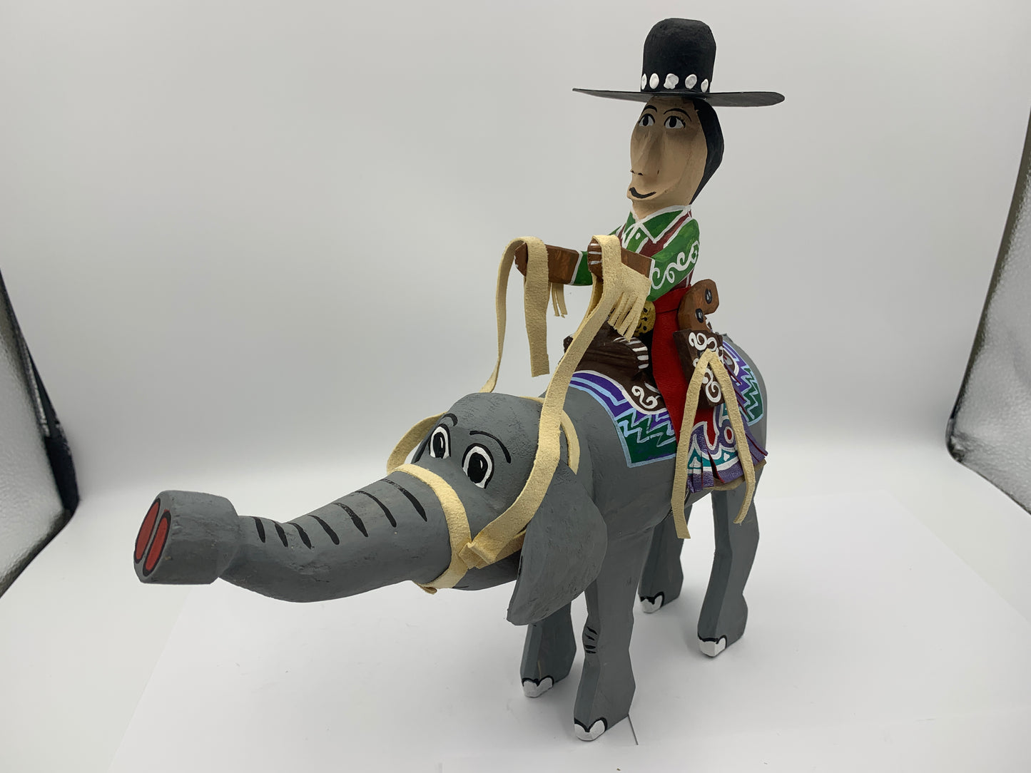 Delbert Buck Elephant Rider #0005