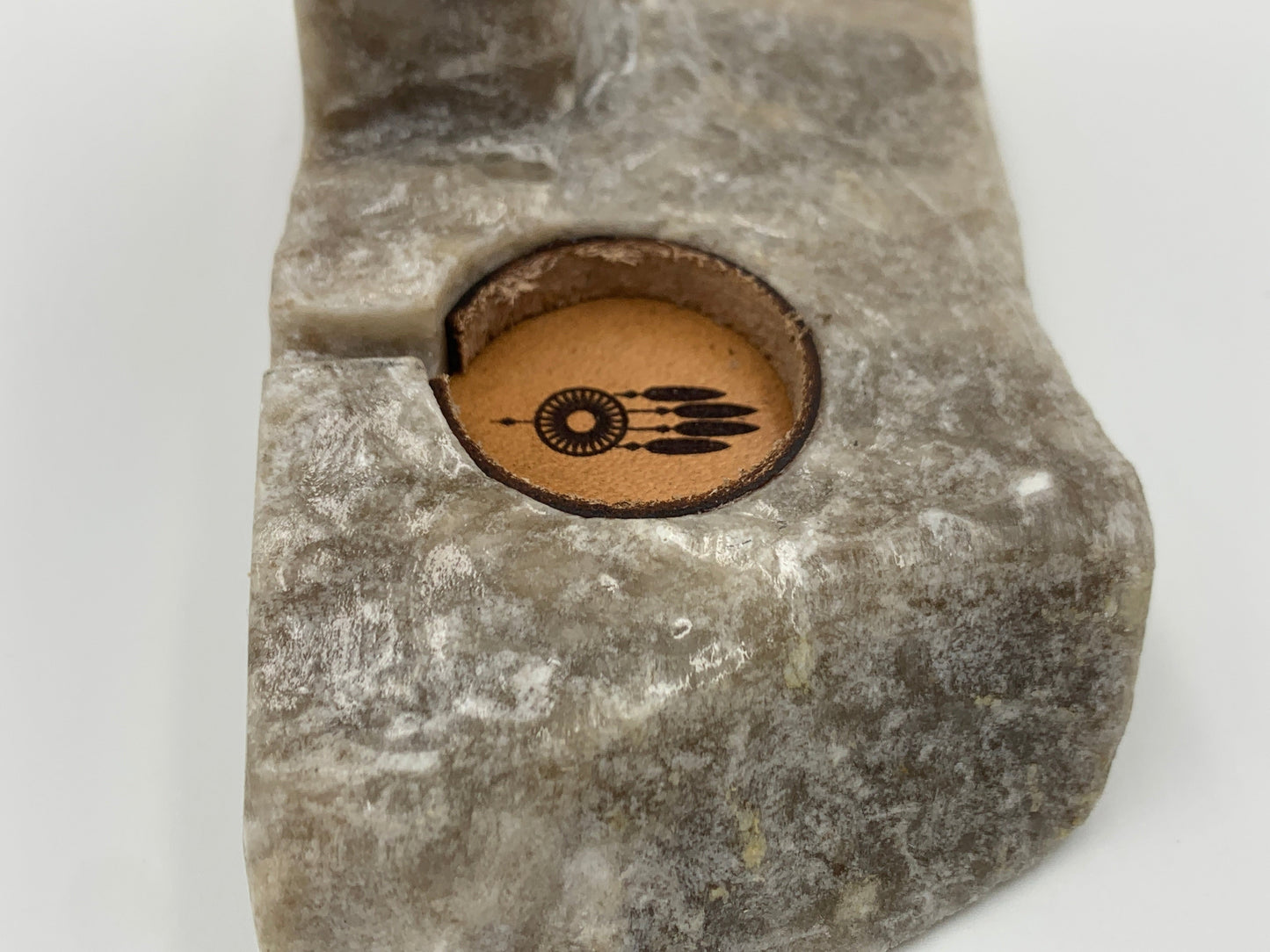 Native American Apple WATCH Charging Stone Cross and Medicine Wheel (JT37)